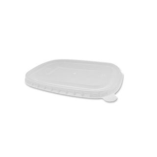 Rectangular container lid PET 172mm x 120mm