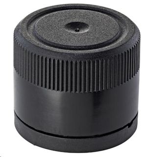 31.5mm Black Olea cap and plug