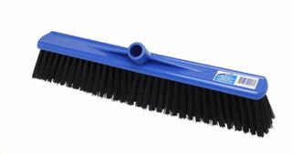 Broom Head Platform medium bristles blue 500mm (W)