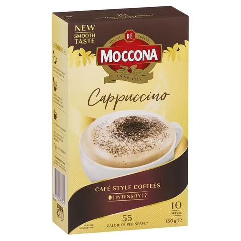 Moccona isntant capuccino sticks 13gm x 10