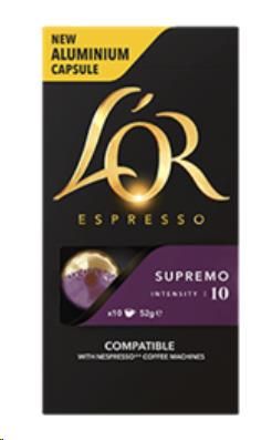 L'Or Pod Supremo 52g 10 pods per pkt x 10