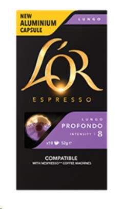 L'Or Pod Profondo 52g 10 pods per pkt x 10