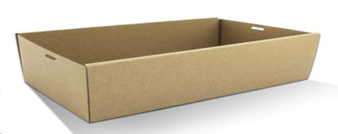 Tray Catering recyclable cardboard 560mm (L) 255mm (W) 80mm (H)