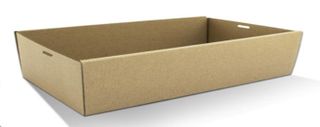 Tray Catering recyclable cardboard 560mm (L) 255mm (W) 80mm (H)