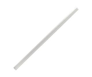 Straws Regular white paper 6mm (D) 197mm (L) pkt 50