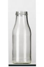 Drink Bottles clear glass round 1,000ml 48mm (D)