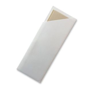 Cutlery Pouches white kraft bamboo napkin