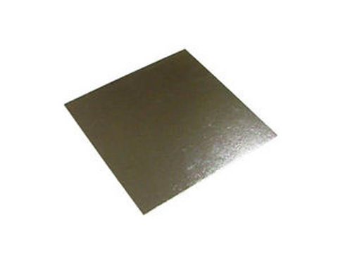 Cake Board foil covered silver milkboard square 2mm (T) 355mm (L) 355mm (W)