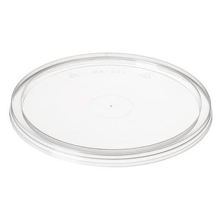 Container Lids TE clear polypropylene round 118mm
