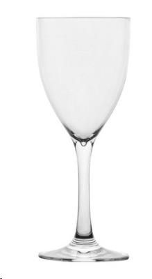 Glasses Wine polycarbonate clear 250ml 150ml pour line