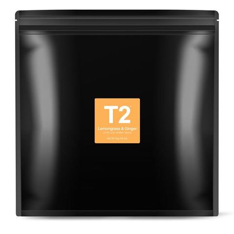 T2 Lemongrass and Ginger  loose leaf tea 1kg foil