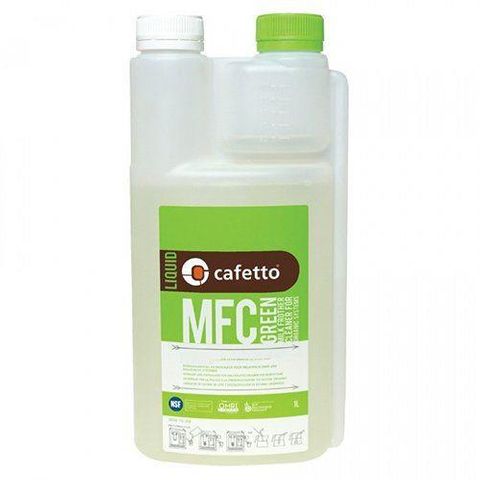 Cafetto Coffee Machine organic milk frother cleaner liquid green 1000ml