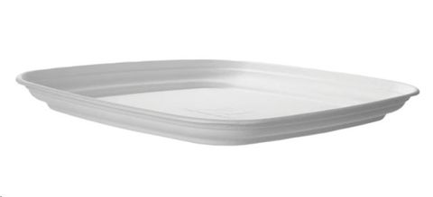 Trays Food Service Sugarcane square 356mm x 356mm x 33mm