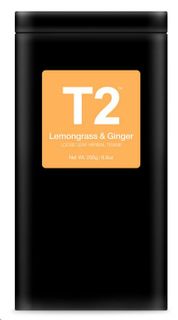T2 Lemongrass and Ginger  loose leaf tea 250gm tin