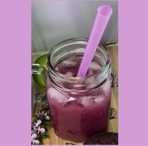 Straws Regular non-eco pink plastic 7mm (D) 205mm (L) pkt 250