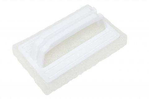 Scrubber bathroom and pool - white 150mm (W)