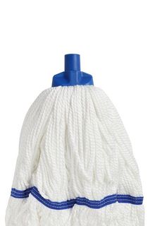 Mop Microfibre round blue each