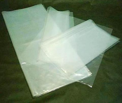 Food Bags clear polyethylene low density 35µm 455mm (L) 255mm(W)