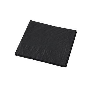 Napkins Cocktail 1/4 fold black 2ply