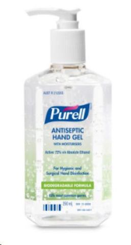 Hand Sanitiser alcohol based gel 350ml