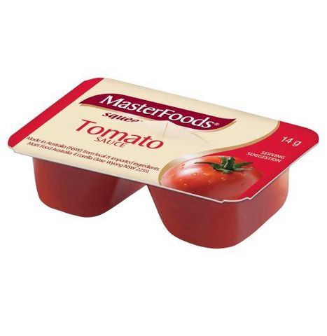 Sauce Single Serve squeeze-on tomato 14g ctn 300