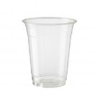 Water/Juice Cups recyclable clear PET 375ml