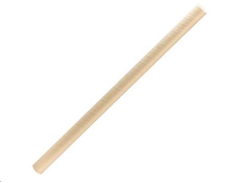 Straws Jumbo compostable paper kraft8mm (D) 235mm (L)