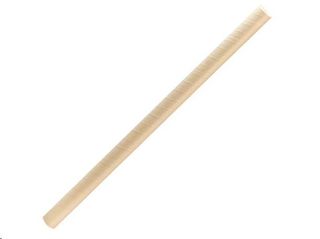 Straws Jumbo compostable paper kraft8mm (D) 235mm (L)