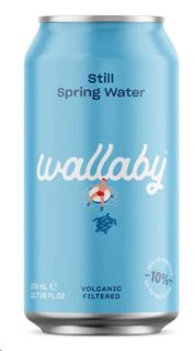 Wallaby Still spring water 375ml Aluminium can (24)