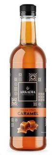 Arkadia coffee syrup caramel 750ml each