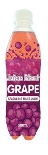 Juice Blast Sparkling grape 500ml PET bottle ctn 20