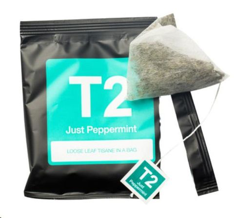 T2 Peppermint enveloped tea bags x 100