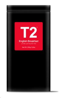 T2 English Breakfast  loose leaf tea 250gms foil