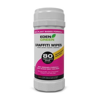 Eden Green graffiti remover tub 80 wipes