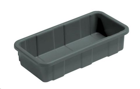 Magic trolley large grey plastic side basin