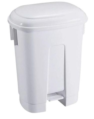 Derby bin 60L white lid