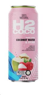Coconut Water H2 Coco Lychee can 500ml (12)