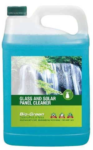 Glass and solar panel cleaner Bio Green 5L container