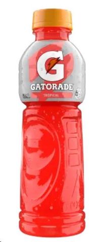 Gatorade tropical  sports drink 600ml (12)