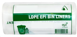 Bin Liners 100% degradable white high density 18L 540mm (L)450mm (W)