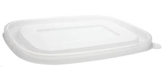 Rectangular container lid polyprop ctn 300 slv 50