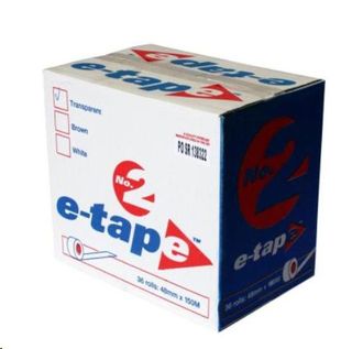 Tape Adhesive brown hot melt 48mm (W) 150m roll ctn 36