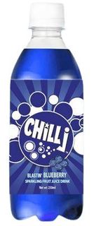 Chill J Juice Sparkling Fruit PET bottle no added sugar blueberry 250ml