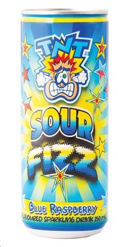 TNT Sour raspberry drink 250ml ctn 24