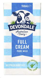 Devondale UHT Long Life Full Cream Milk 150ml pkt 6