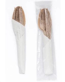 Cutlery Pouches Napkin/knife/fork agave recyclable ctn 300