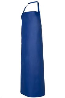Apron vinyl full length 900mm (w) 1200mm (L) Royal Blue