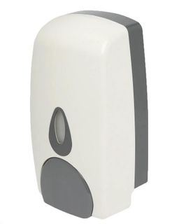 Edco Basin DC800 Soap Dispenser White and Grey 800mL Bulk Refill