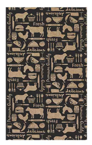 Greaseproof cow print kraft brown 310mm (L) 190mm (W) pkt 200