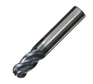 8.0mm Ball nose 3 Flute TIALN Multi Coated Carbide Slot Drill  - Garryson